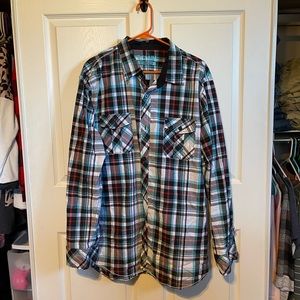 Mens Plaid Shirt